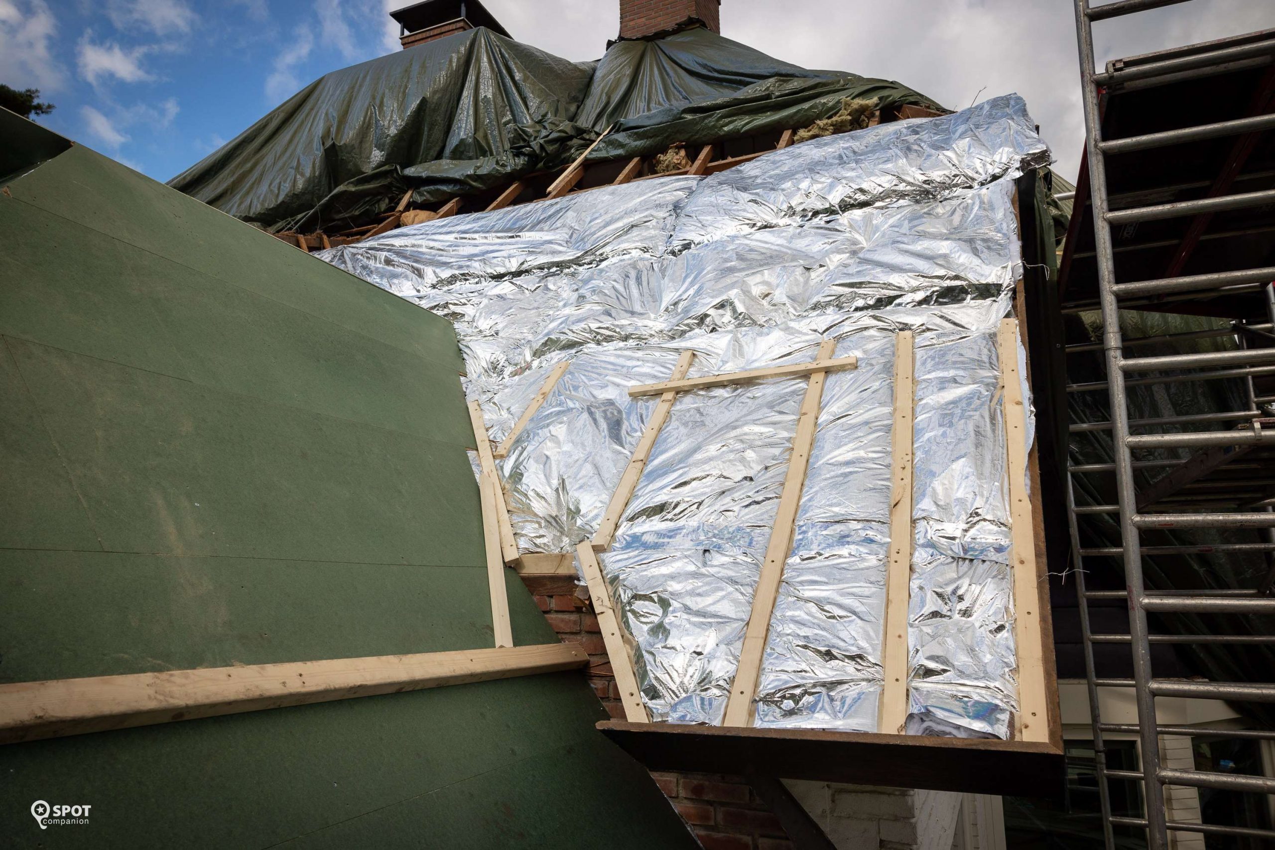 Verduurzaming rieten dak in Huizen